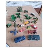 John Deere, other toys & Ceramic Set
