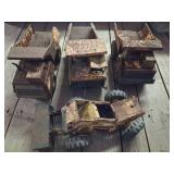 Lot of Old Tonka Trucks & Loader
