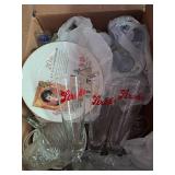 2 Boxes of Glassware