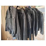 Leather Jacket & Boot Lot