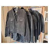 Leather Jacket & Boot Lot