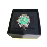 Retail Value: $299.00 Invicta Speedway 14384 Professional 200M Watch w/ Box - Green Dial & Silver-Tone Band