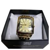 Retail Value: $199.00 Invicta 69139 Men’s Gold-Tone Rectangular Quartz Watch New in Box