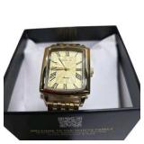 Retail Value: $199.00 Invicta 69139 Men’s Gold-Tone Rectangular Quartz Watch New in Box