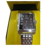 Retail Value: $199.00  Invicta 46659 Watch – Stainless Steel Rectangular Case – New In Box With Tag