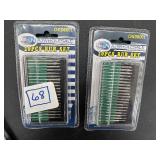 Lot of 2 - 20 pc BUR SET for Rotary Tools