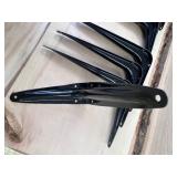 LOT OF 8 - SHELF BRACKETS - 6x8 - USA made