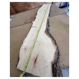 Big ol’ piece of BOXELDER with cut in it