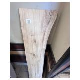 LIVE EDGE BOARD - 5 ft long - good bench top