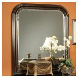 FRAMED DRESSER MIRROR