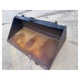 67 in DIRT BUCKET for skid steer
