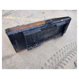67 in DIRT BUCKET for skid steer