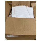 Case of 72 LEGAL PADS - white