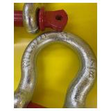 Lot of 2 -  Screw Pin CLEVISES - 7/8  6.5 ton