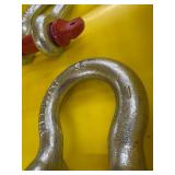 Lot of 2 - Screw Pin CLEVISES - 1” 8.5 ton