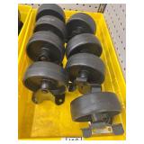 Lot of 8 - CASTERS