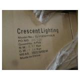 Pallet of all mew Crescent lighting...
