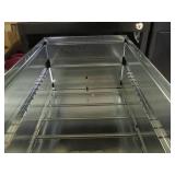 3 Metal 4 drawer file cabinets, one...