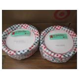 6 24 Packs of paper plates...