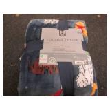 Plush lounge throw...