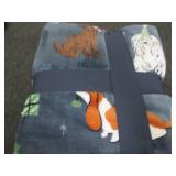 Plush lounge throw...