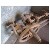 Vintage cast iron drill