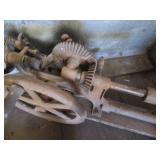 Vintage cast iron drill