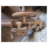 Vintage cast iron drill