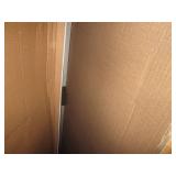 White frame screen door panel 35 3/...