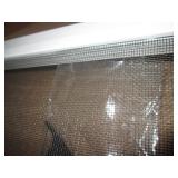 White frame screen door panel 35 3/...