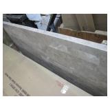 Solid faux granite over cast base t...
