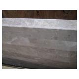 Solid faux granite over cast base t...