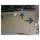 72" Tall glass shower door...
