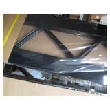 Steel stair risers for steps, 7.5