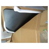 Solid reversible mahogany or black ...