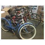 5 Vintage bicycles...