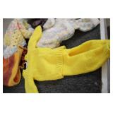 Handmade baby outfits and blankets...