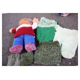 Doll with handmade accessories...