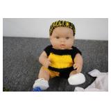 Doll with handmade accessories...