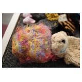 Bear with handmade accessories...