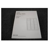 Mailing Labels 1in x 2-5/8in 3 pack...
