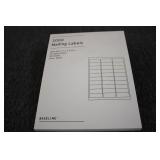 Mailing Labels 1in x 2-5/8in 3 pack...