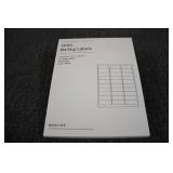 Mailing Labels 1in x 2-5/8in 3 pack...