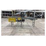 Automotion 72" Braking Belt Conveyor with 36" Chain-driven Gapping Section with 20" Belts