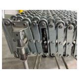 Collapsable Accordian Style Skate Wheel Conveyor 80" Minimum to 275" Maximum 24" Wide
