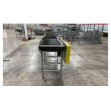 Automotion 72" Braking Belt Conveyor with 36" Chain-driven Gapping Section with 20" Belts