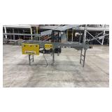 Automotion 72" Braking Belt Conveyor with 36" Chain-driven Gapping Section with 20" Belts