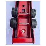 Vintage 1970s Pressed Steel Tonka Fire Rescue Aerial Unit 2 Ladder Truck