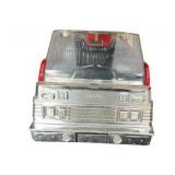 Vintage 1970s Pressed Steel Tonka Fire Rescue Aerial Unit 2 Ladder Truck