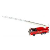 Vintage 1970s Pressed Steel Tonka Fire Rescue Aerial Unit 2 Ladder Truck